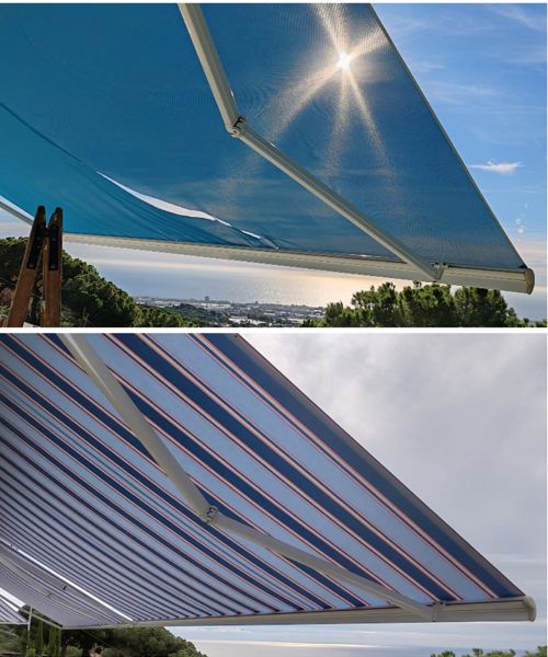 Sustitución de lona para toldo extensible en Alicante