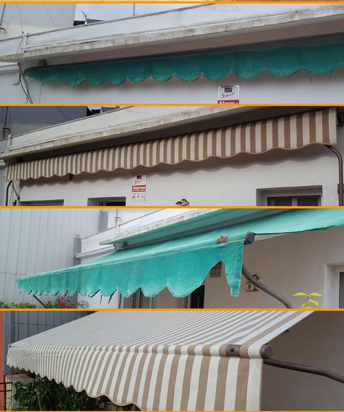 Sustitución de lona para toldo en alicante