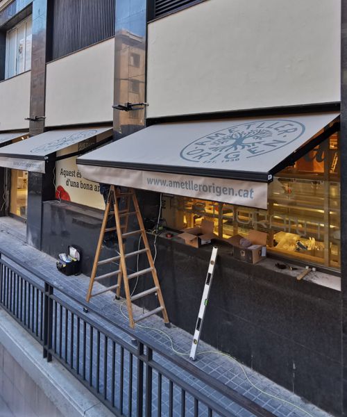 Toldos para tiendas en Alicante