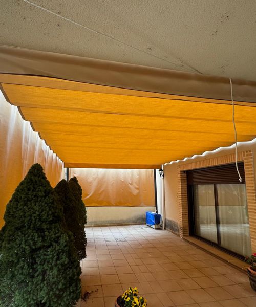 Toldo de patio en Alicante