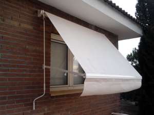 Toldo para una ventana